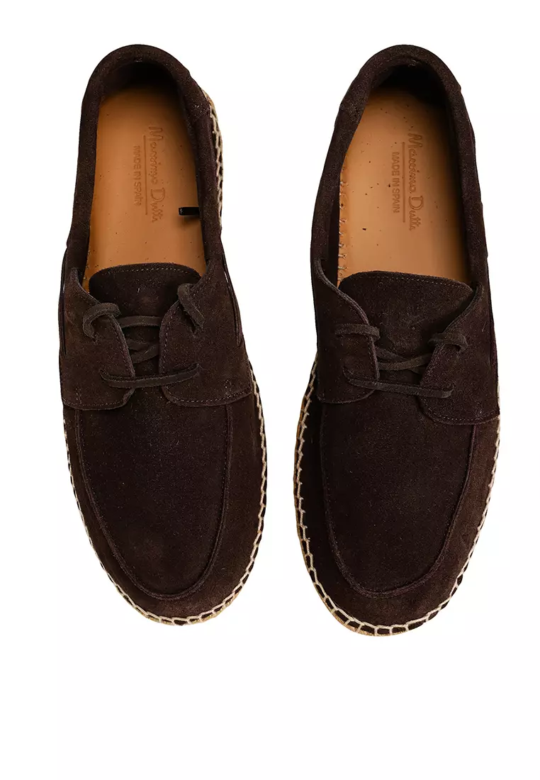 Massimo Dutti Suede Nautical Shoes 2025 | Buy Massimo Dutti
