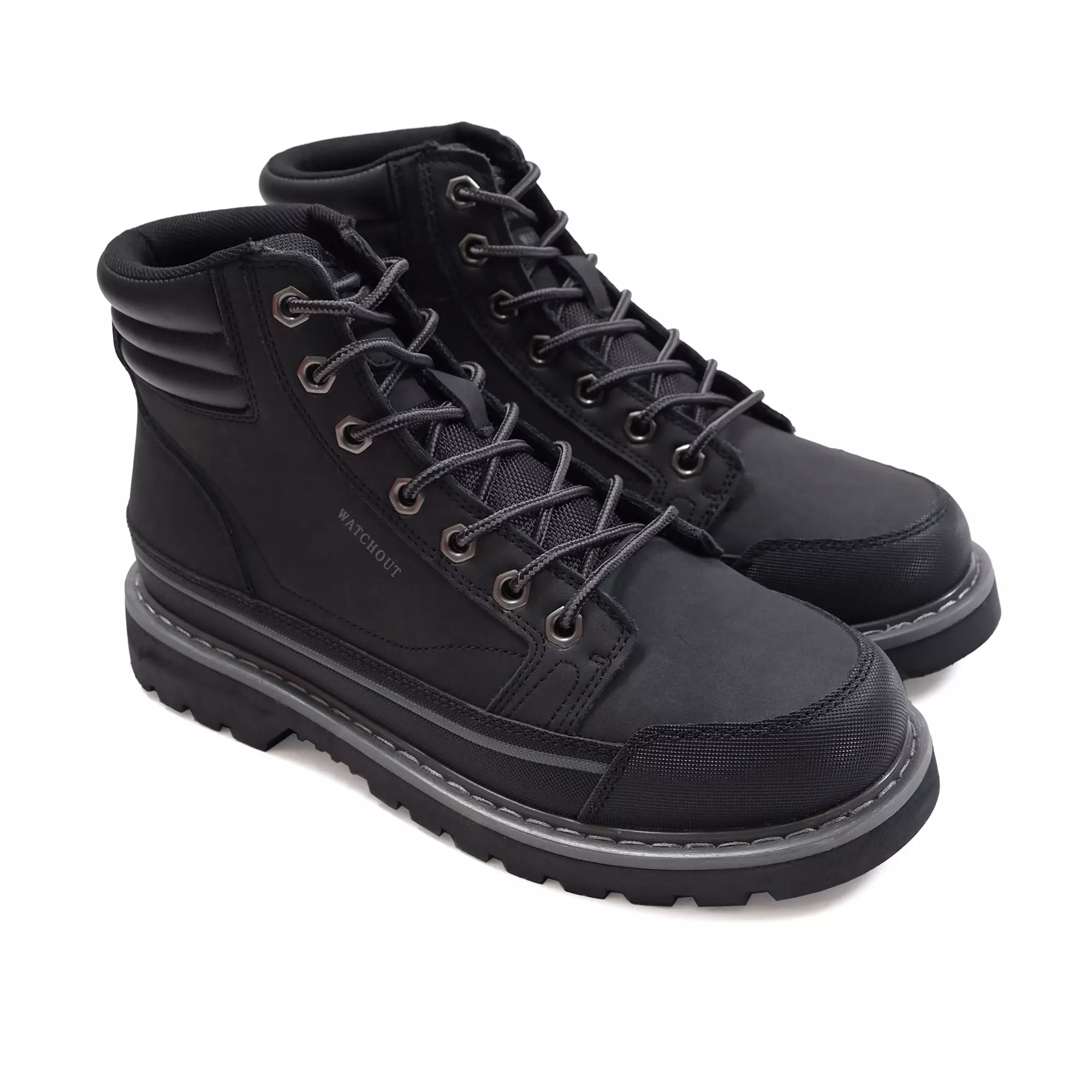 Watchout Sepatu Pria Leather Boots - WC100170401