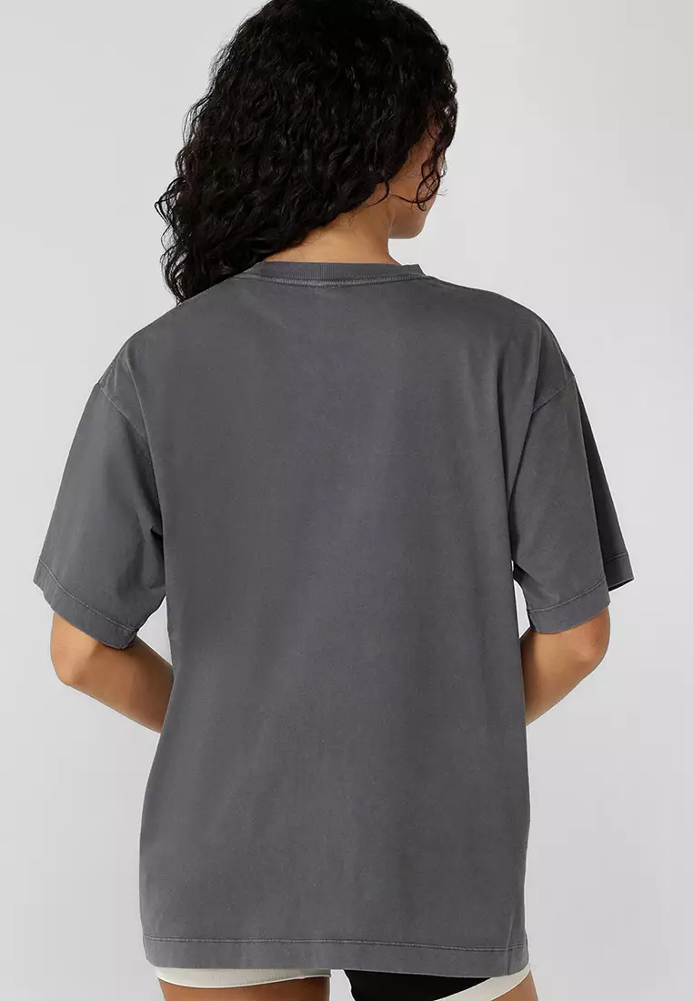 Summer Sports Washed Boyfriend T-Shirt