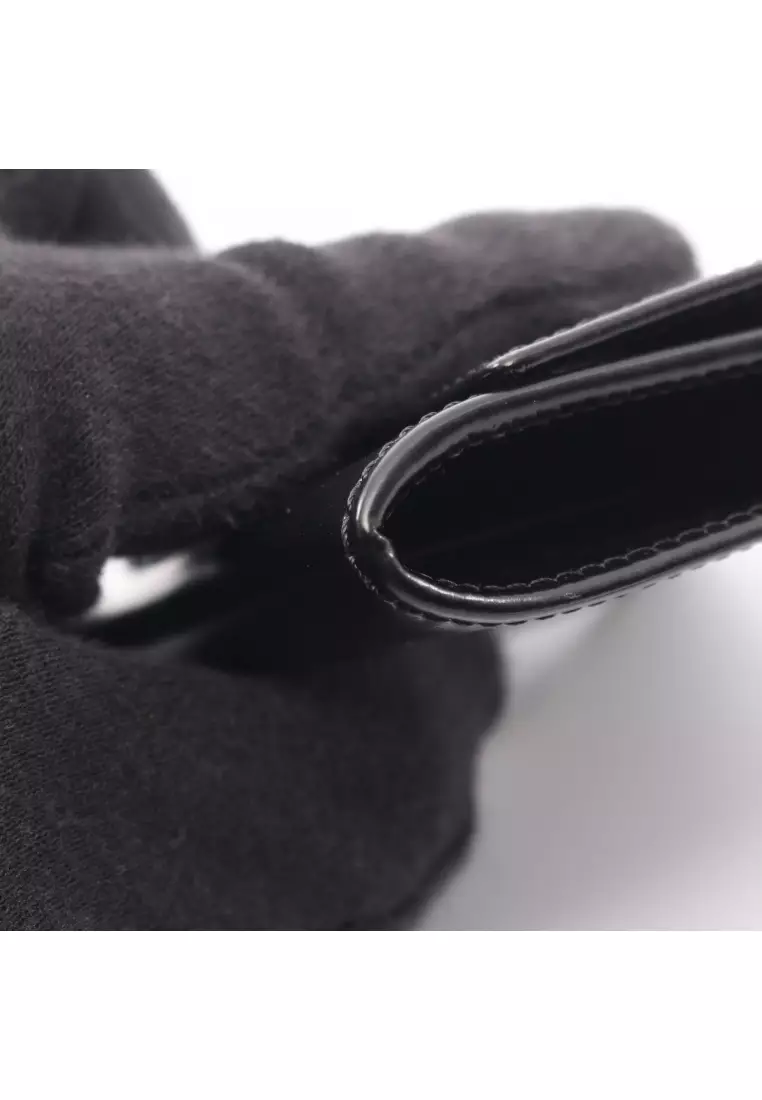 Pre-Loved Cartier Pasha coin purse leather black