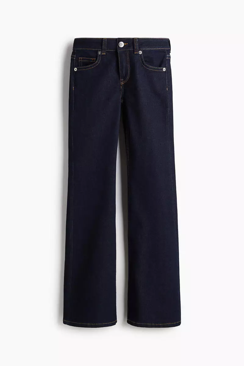 Flared Low Jeans
