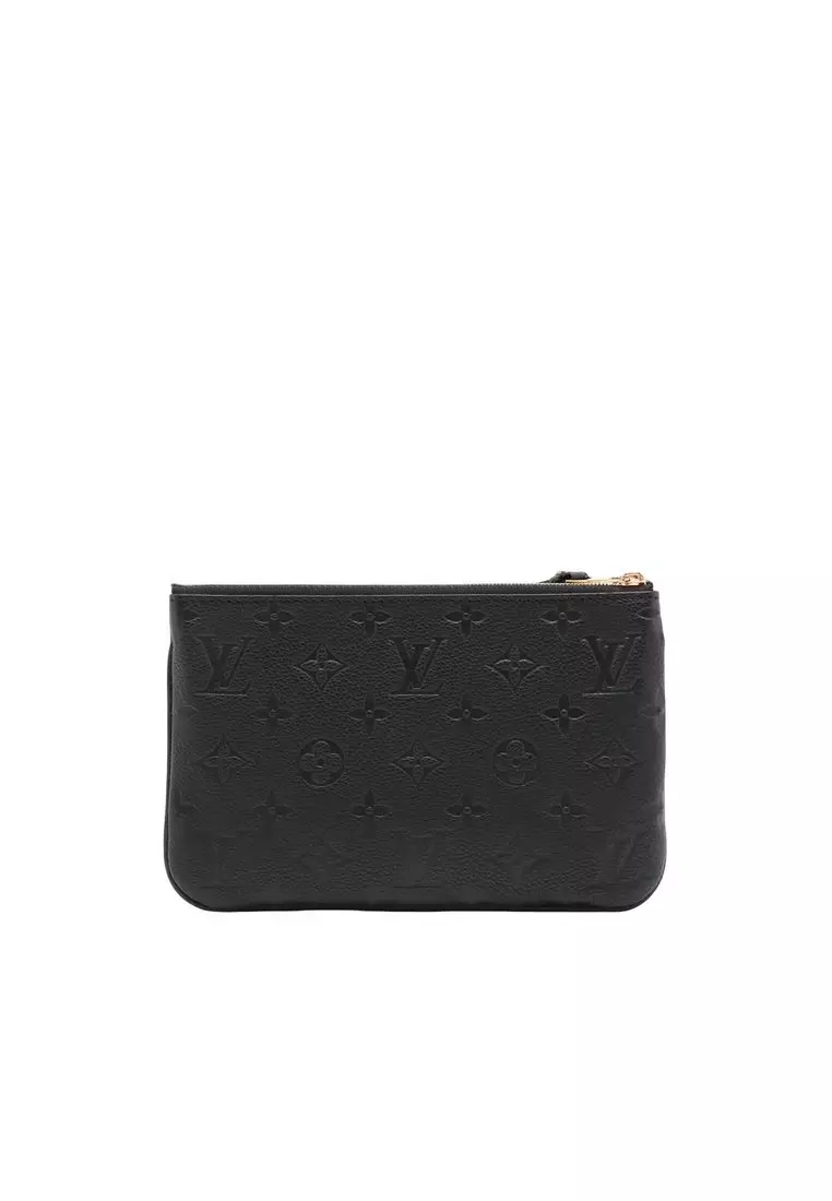 Pre-Loved Louis Vuitton Monogram Empreinte Double Zip Pochette