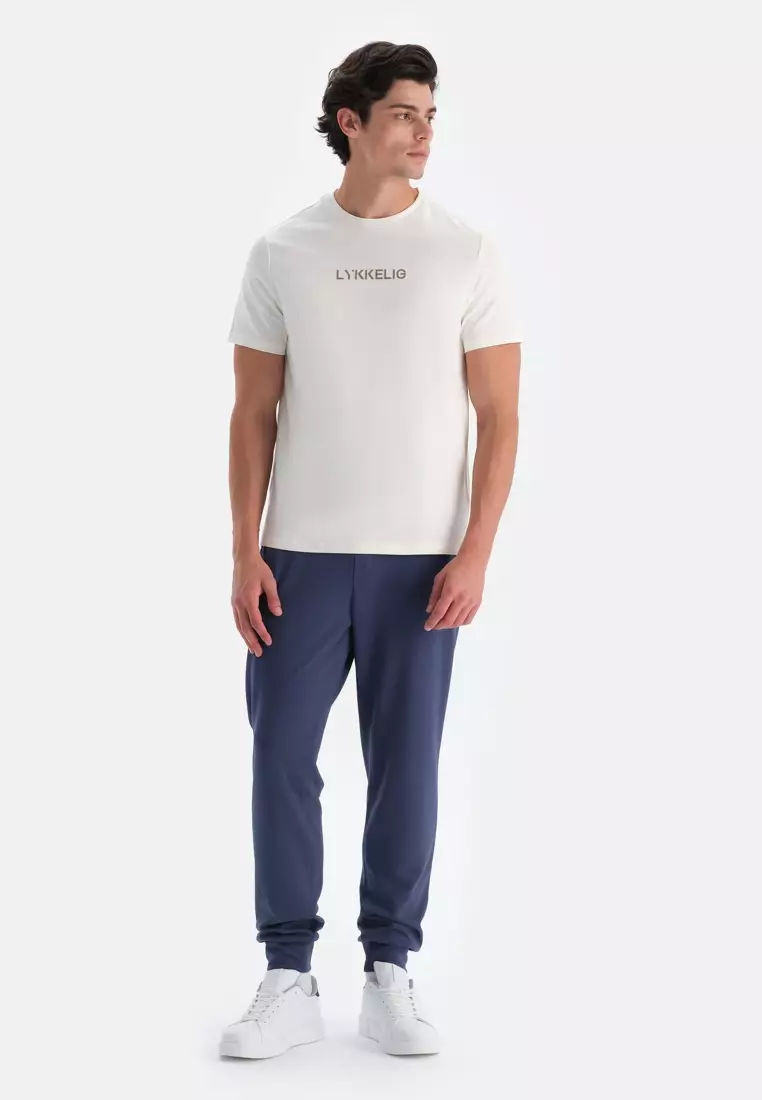 Indigo Trousers, Jogger, Rib, Loungewear for Men