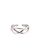 OrBeing white Premium S925 Sliver Braided Ring 50950AC310D3FAGS_1