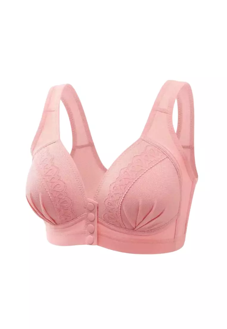 Buy Kiss & Tell Premium Micah Seamless Push Up Lifting Supportive Wireless  Bra in Pink in Pink 2024 Online