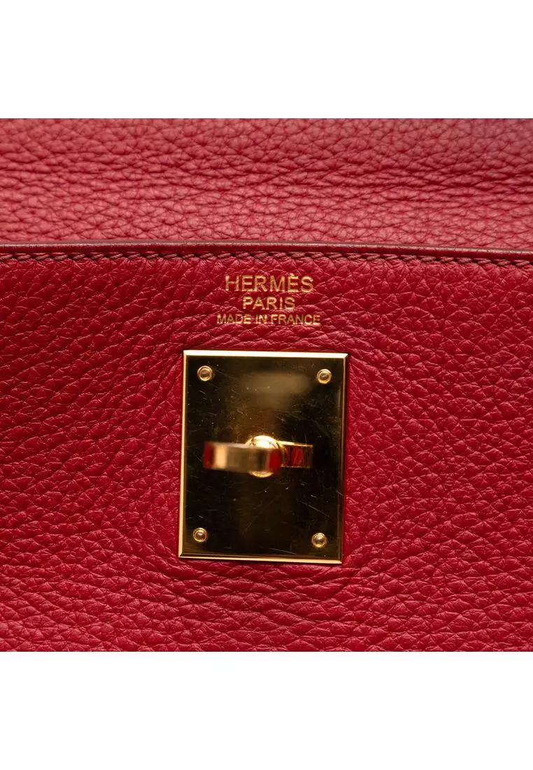 Pre-Loved Hermès Clemence Kelly Ii Retourne 32