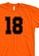 MRL Prints orange Number Shirt 18 T-Shirt Customized Jersey 42DF3AA2A35504GS_2
