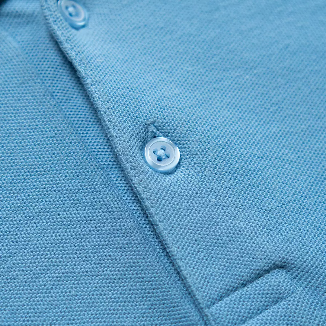 Kale Park Blue 02 / Kaos Polo Pria Lengan Pendek Kerah / Polo Shirt Slim Fit