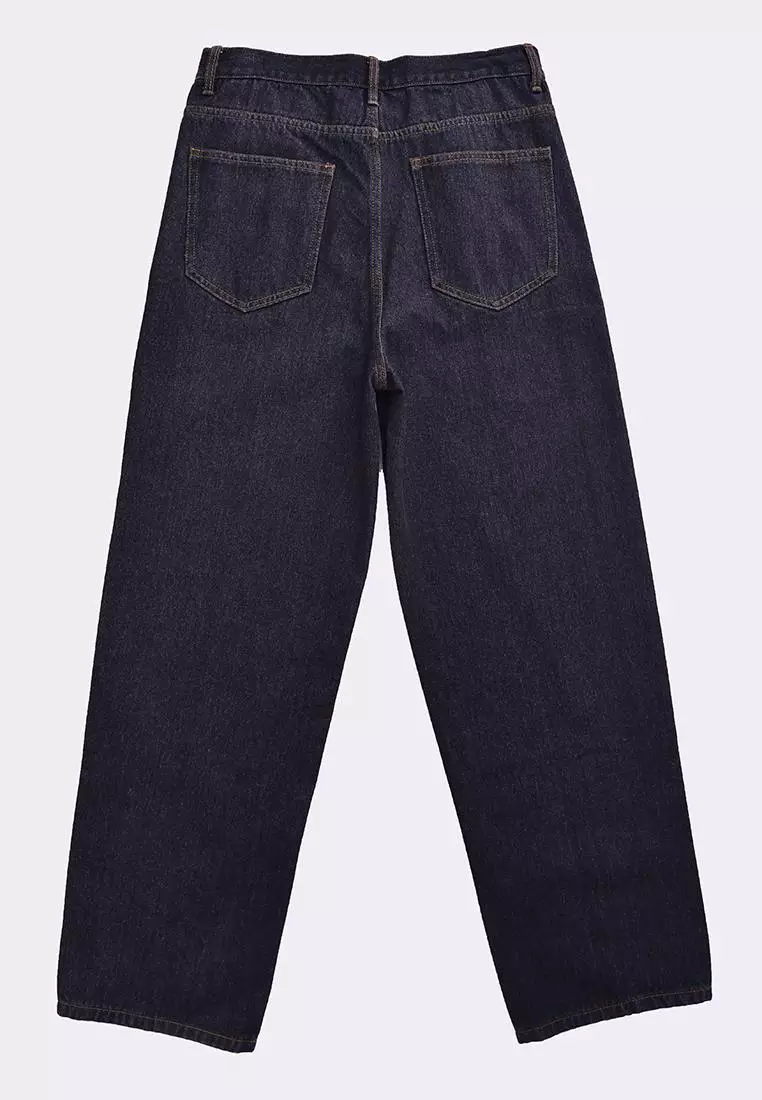 Women's Denim Pants Straight Cut