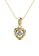 Her Jewellery Love Hook Set (Yellow Gold) - Made with premium grade crystals from Austria 6529BAC429C832GS_2