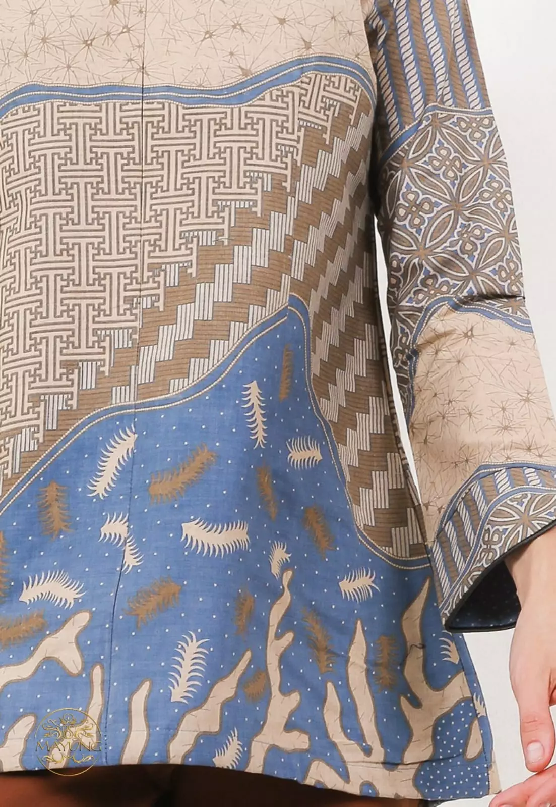 Blouse Batik Jayastu Premium Slimfit Elegant