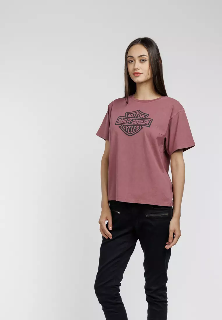 Harley-Davidson Bar & Shield Oversized Boxy Tee