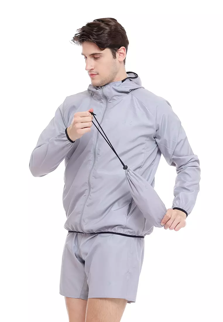 Windbreaker Jacket Winder series Grey