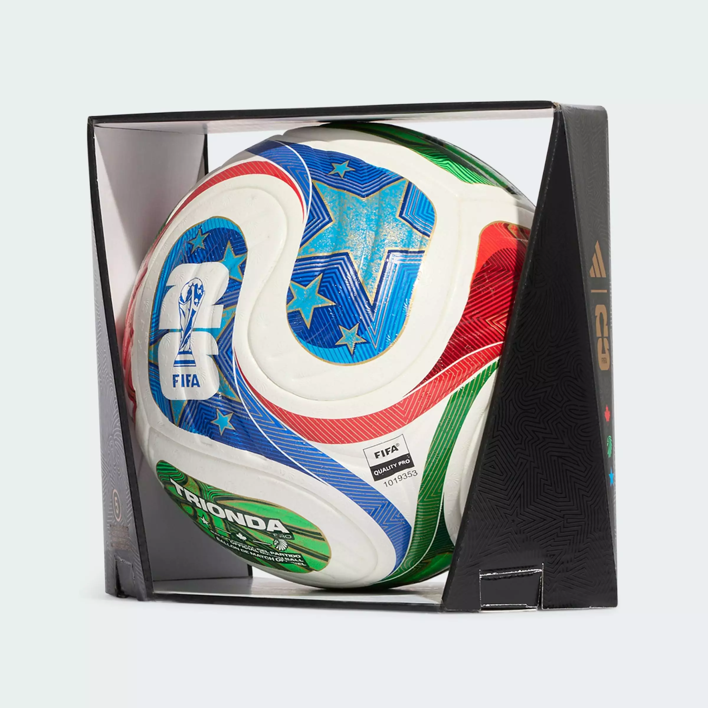 Football FIFA World Cup 26™ Trionda Pro Ball Unisex White JD8021