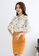 Trendyshop yellow 1/2 Flare Sleeved Top 8A036AA0CD69B8GS_5