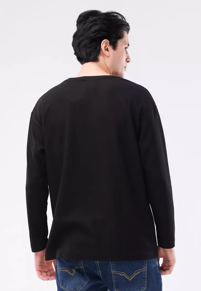 Round Neck Long Sleeves Comfort Fit