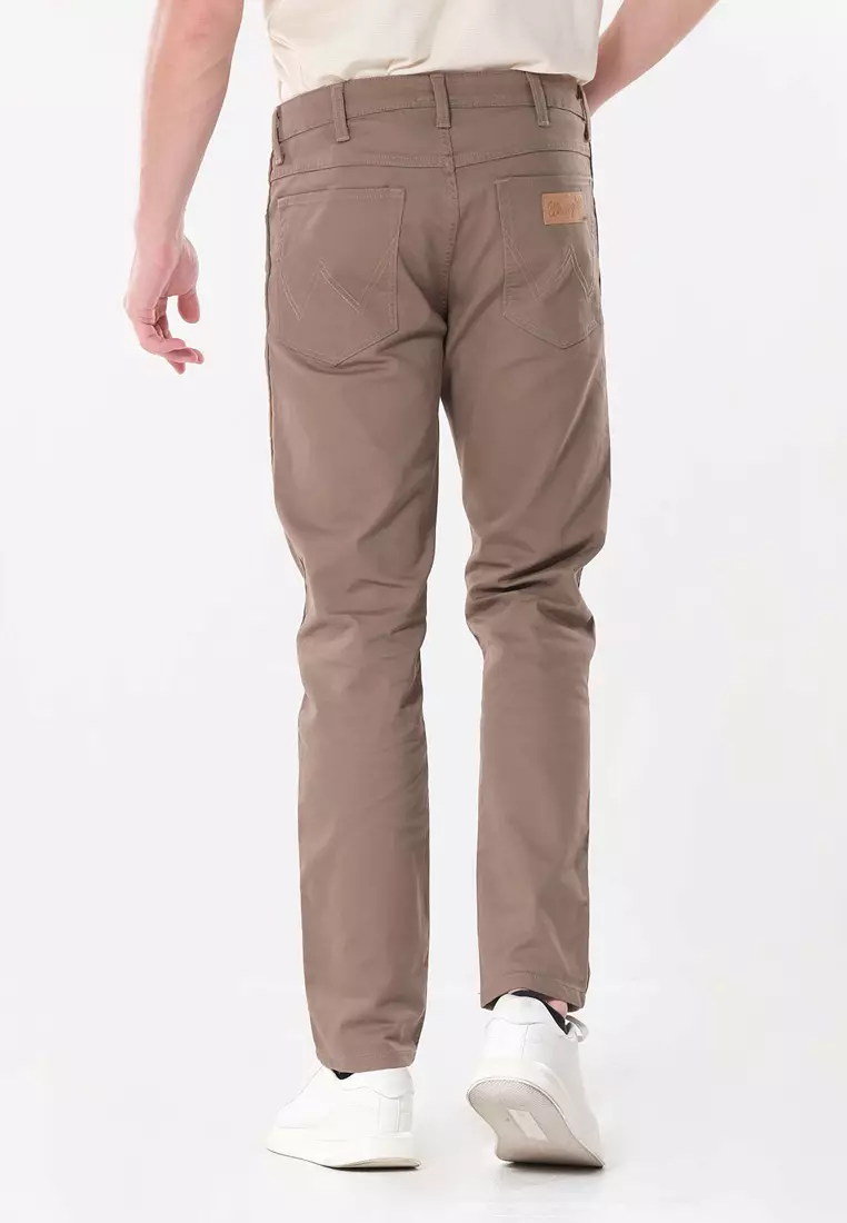 Texas Straight Colored Pants for Men in Light Brown Color
