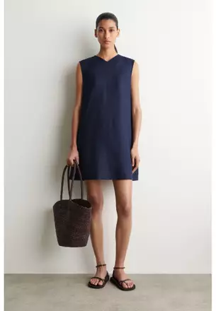 linen dress singapore Where meets style and comfort. Out and about in the heat with my favourite picks from @mujisgs latest linen collection  breathable, easy, and effortlessly chic. This collection is a Deadstock linen Alma Blue Linen Dress |