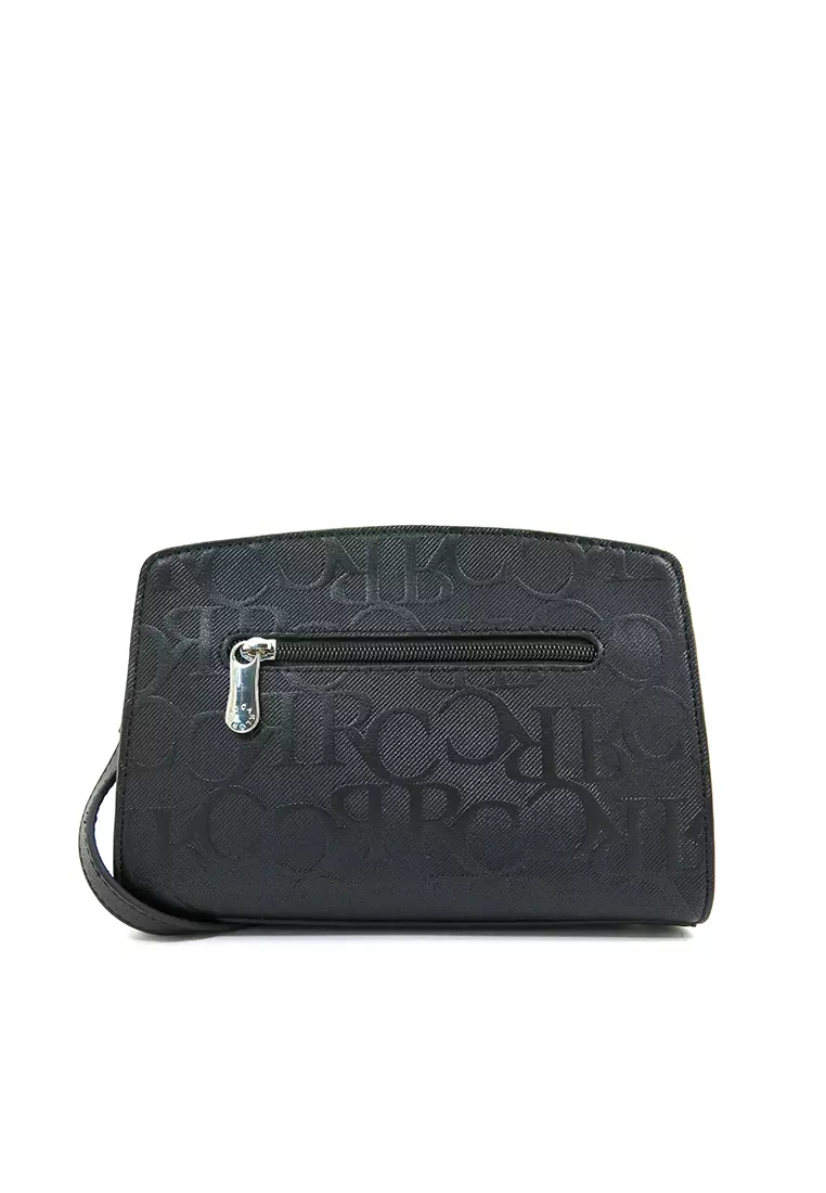 Black My Cool Bag Monogrammed Cross Body