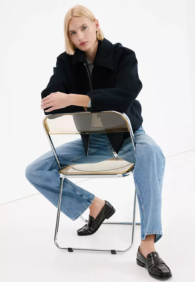 Straight Low-Waist Jeans