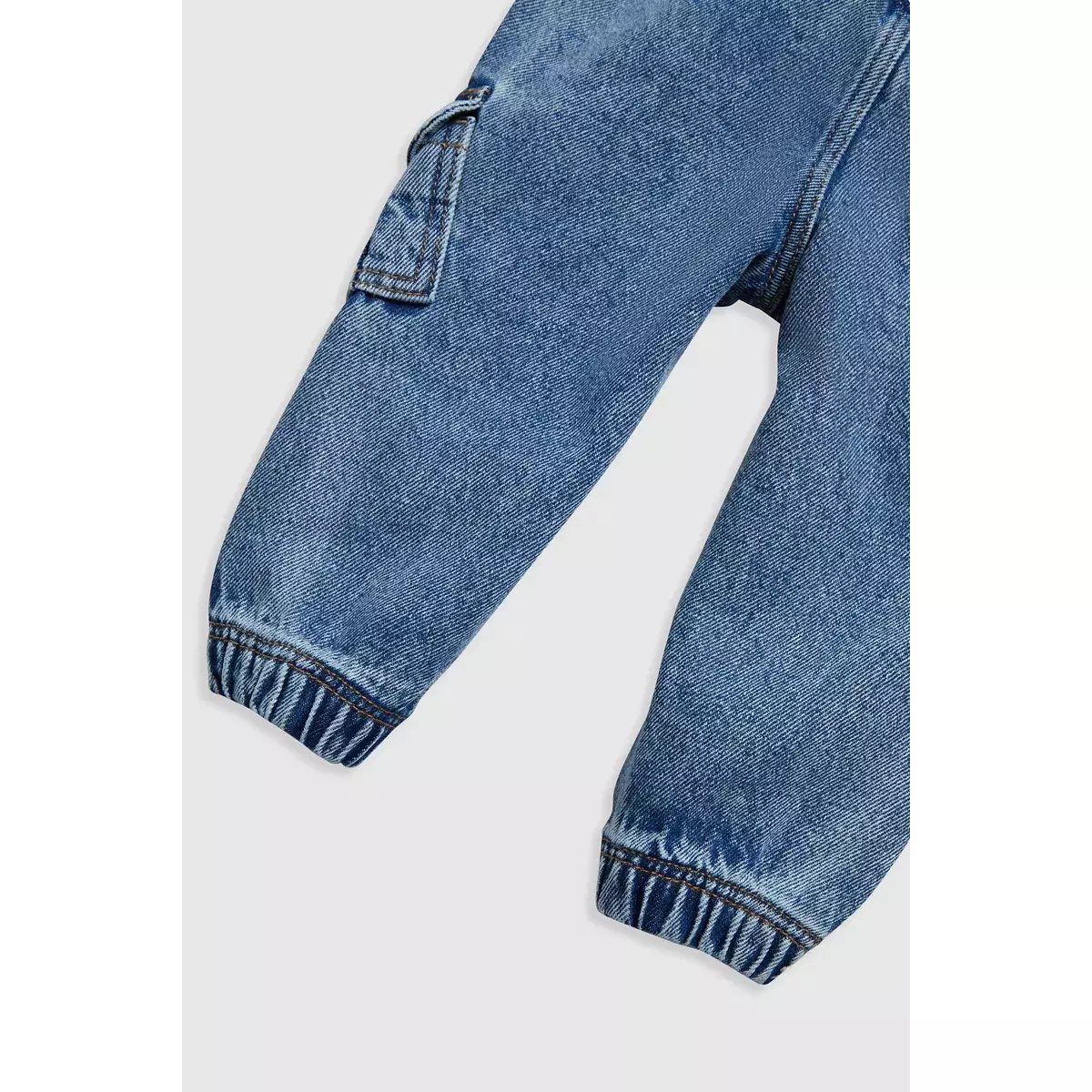 Mothercare Cargo Jogger Jeans - Celana Jeans Anak Bayi Laki-laki (Biru)