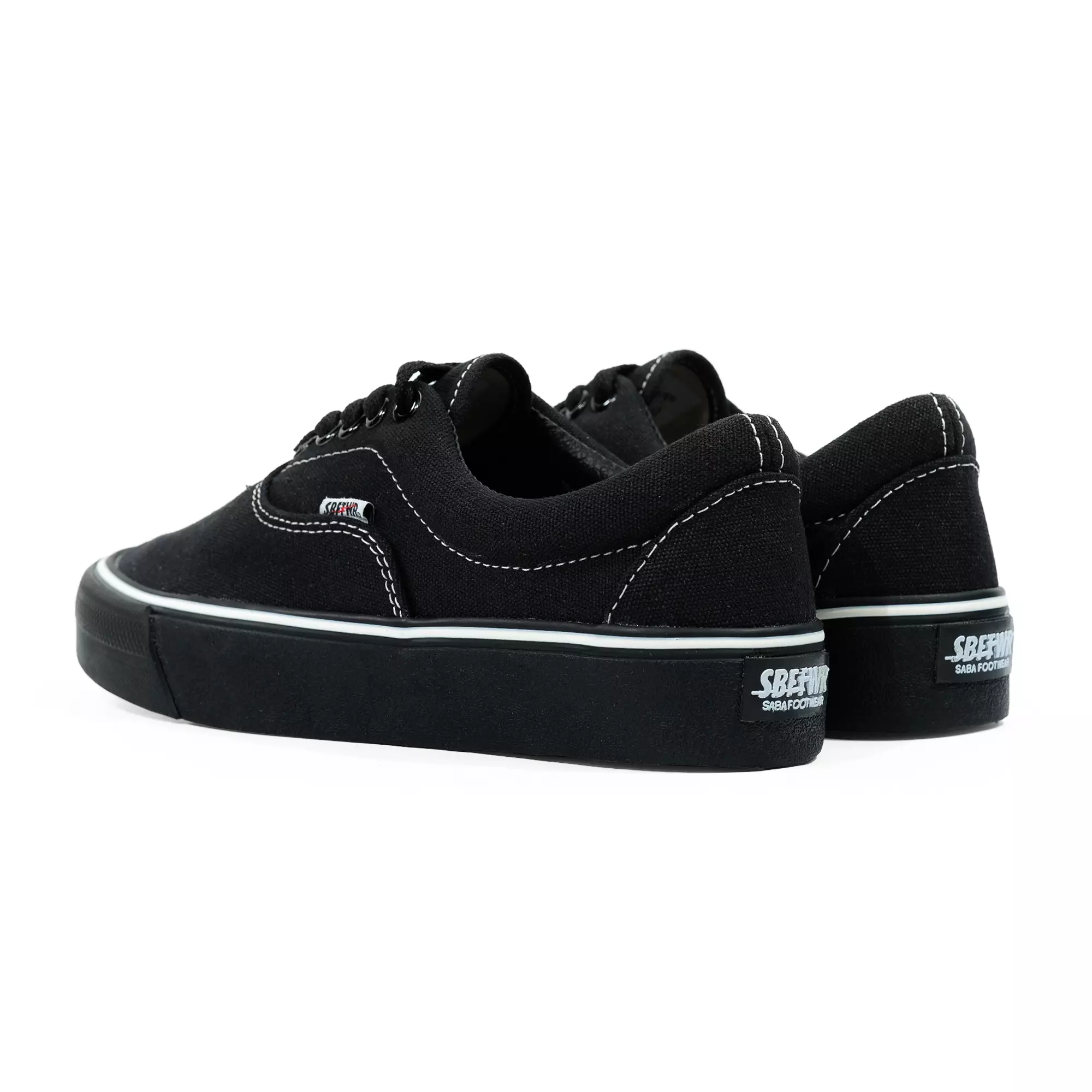 SABA Sykes  Low Black Cookies - Sepatu Sneakers Casual Pria Wanita