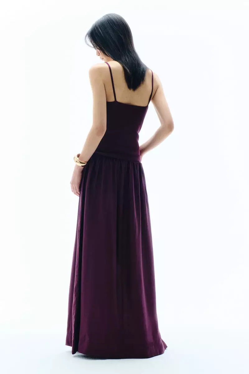 Jersey strappy dress