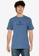 Abercrombie & Fitch blue Script Crest Logo T-Shirt 8ACE1AAE75615BGS_1