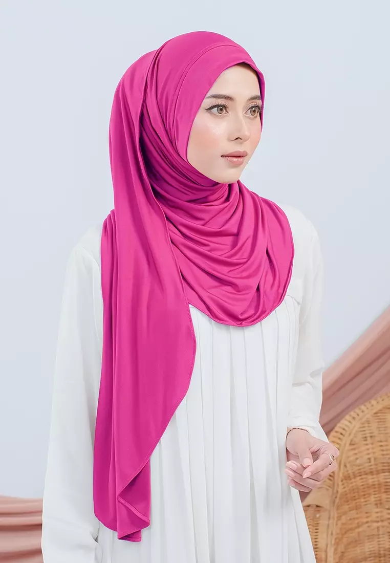 HIJAB INSTAN FAYZA - HOT PINK