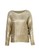 London Rag green Khaki Green Batwing Full Sleeve Metallic Sweater 33AC5AAEE4428FGS_7