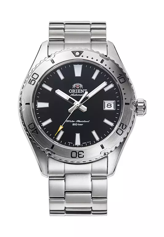 Orient Mako 40 Silver Stainless Steel Analog Automatic Watch For Men RA-AC0Q01B10B