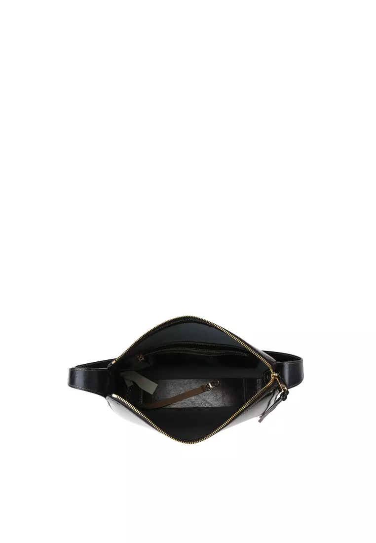 KELLY Baguette Bag - Black
