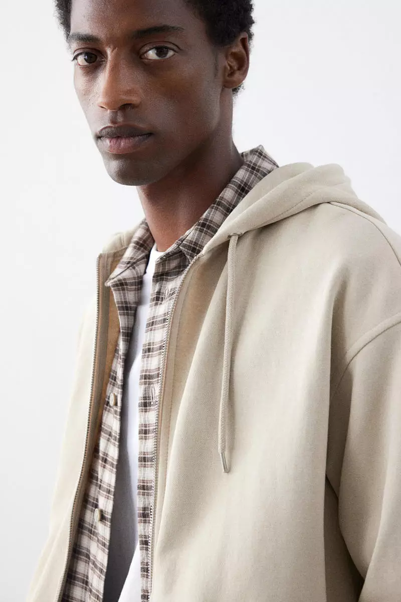 H&m tan hoodie on sale