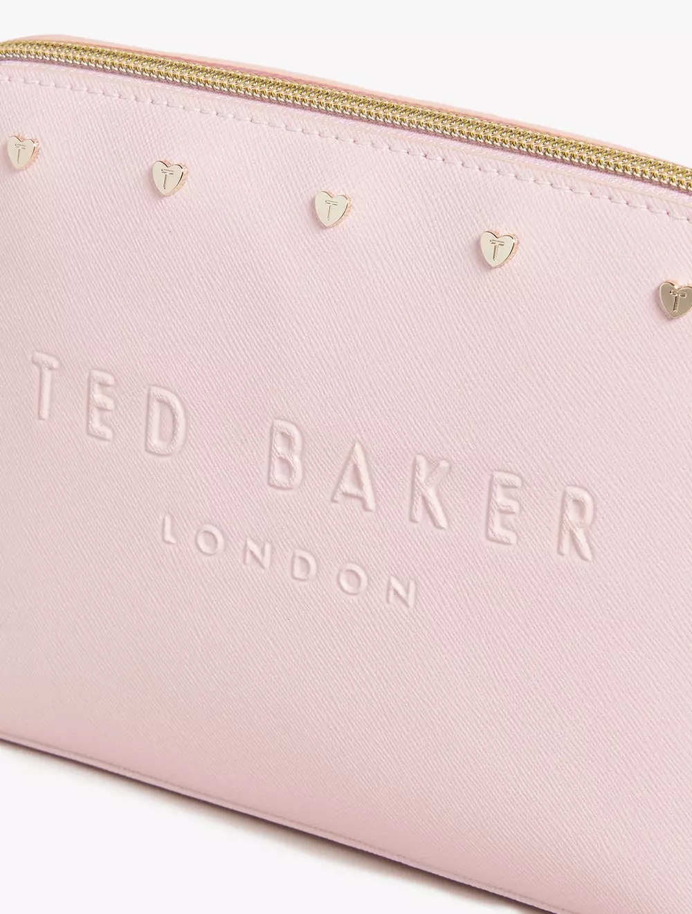 Buy Ted Baker Womens Studel Studded Heart Makeup Bag Pl-Pink