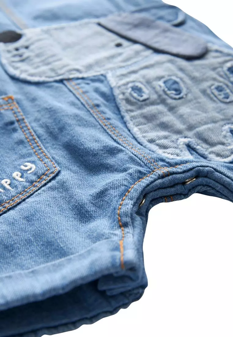 NEXT 2 Piece Baby Denim Dungarees And Bodysuit Set 2024 Buy NEXT