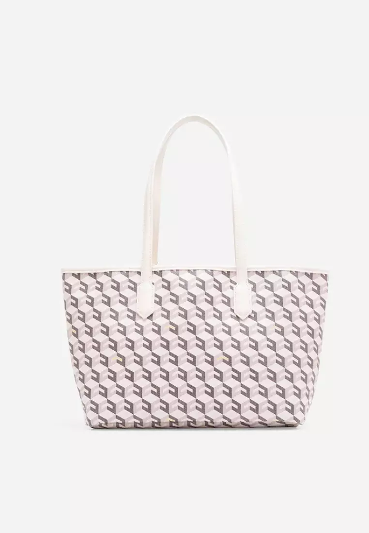 Russo Medium Tote Bag White