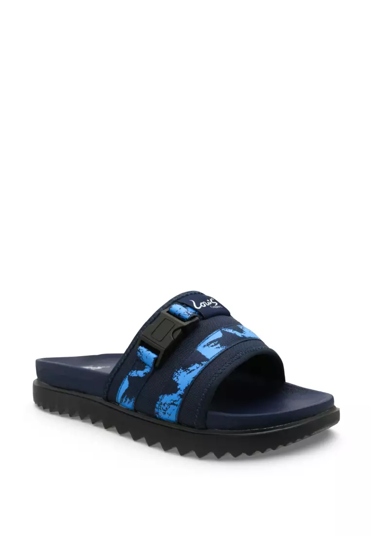 Men Slip On Faux Leather Classic Casual Sandals - 260141279