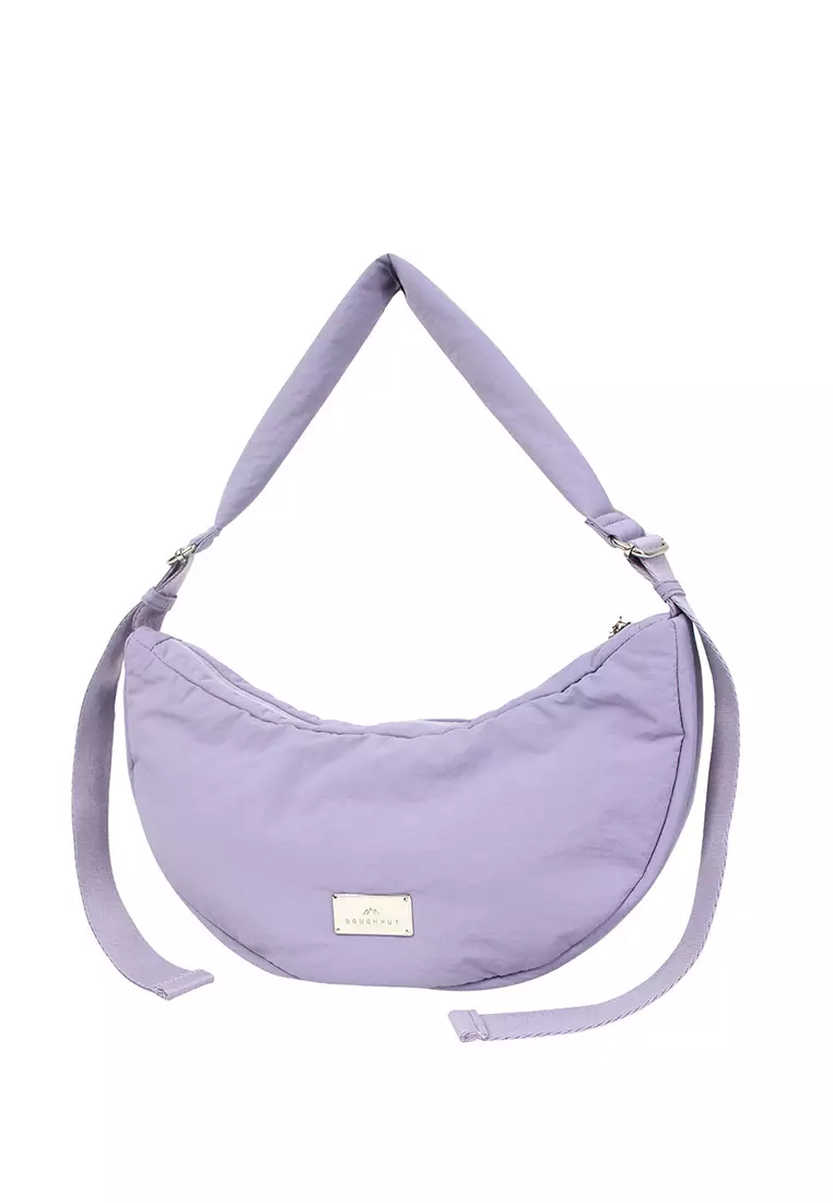 Doughnut Eclair Softies Series Lilac Crossbody Bag