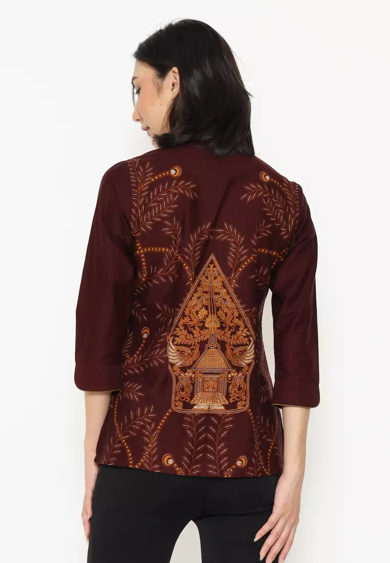Hadinata Batik Wanita Superfine Blouse Arimbi Abiyasa