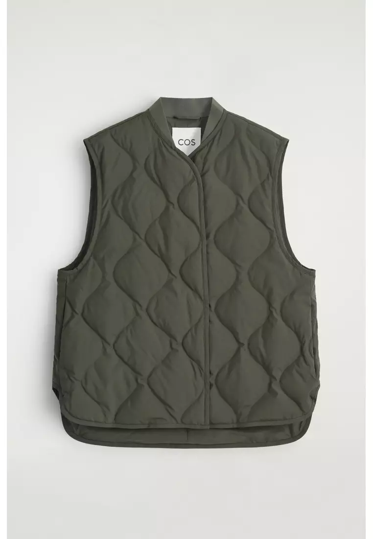 OVERSIZED QUILTED DOWN GILET