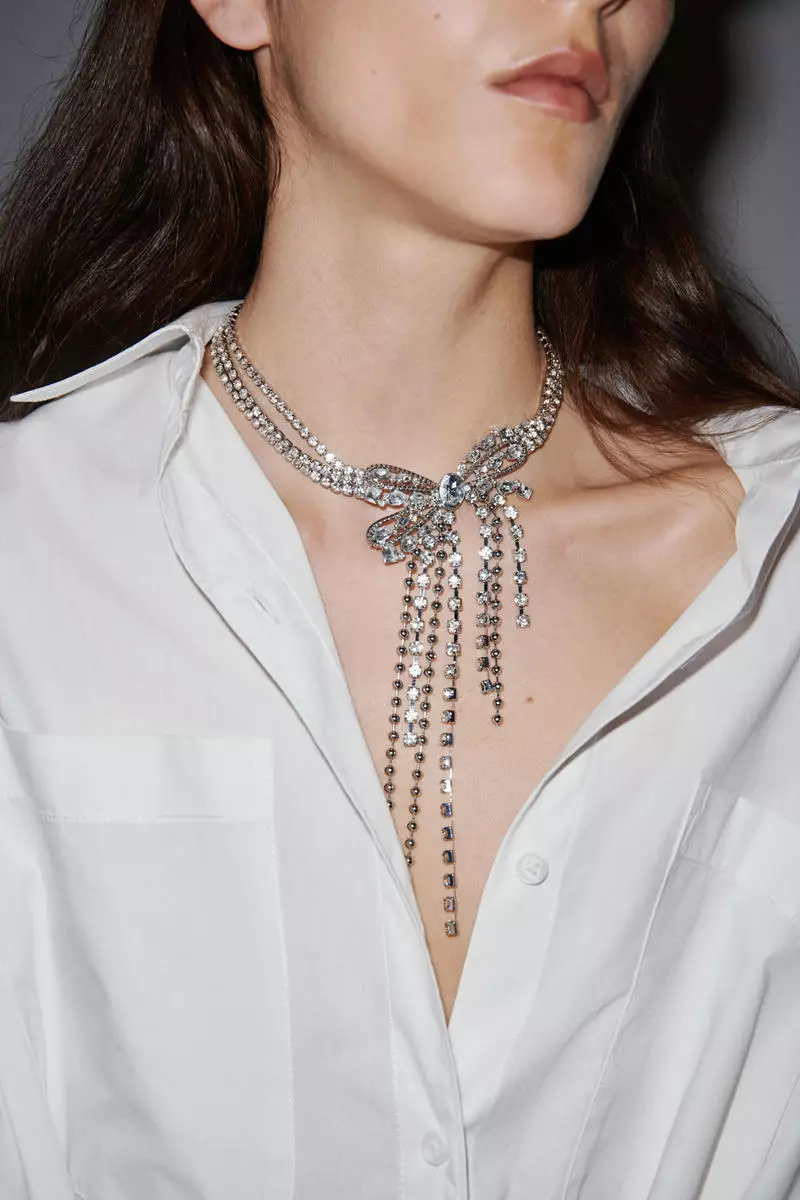 Rhinestone necklace