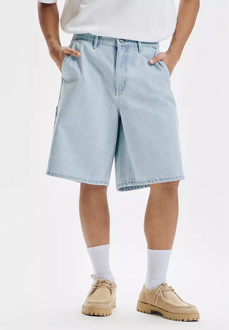 Baggy Denim Shorts