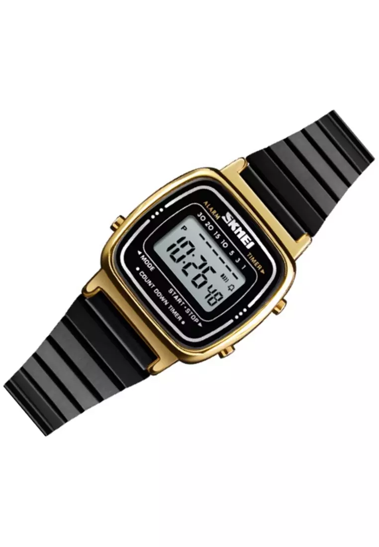 Jam Tangan Digital Wanita Waterproof Many Function Strap Tali Material Stainless Steel BL70 ORIGINAL
