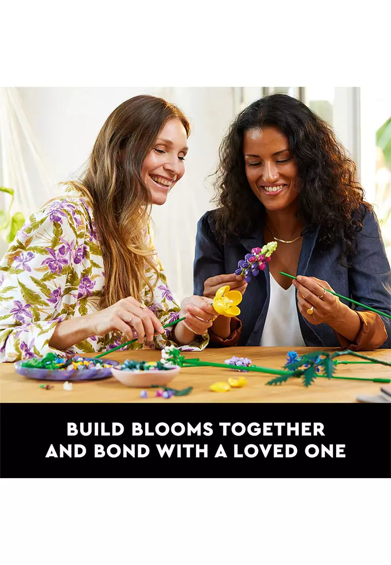 Icons 10313 Wildflower Bouquet, Age 18+, Building Blocks, 2023 (939pcs)