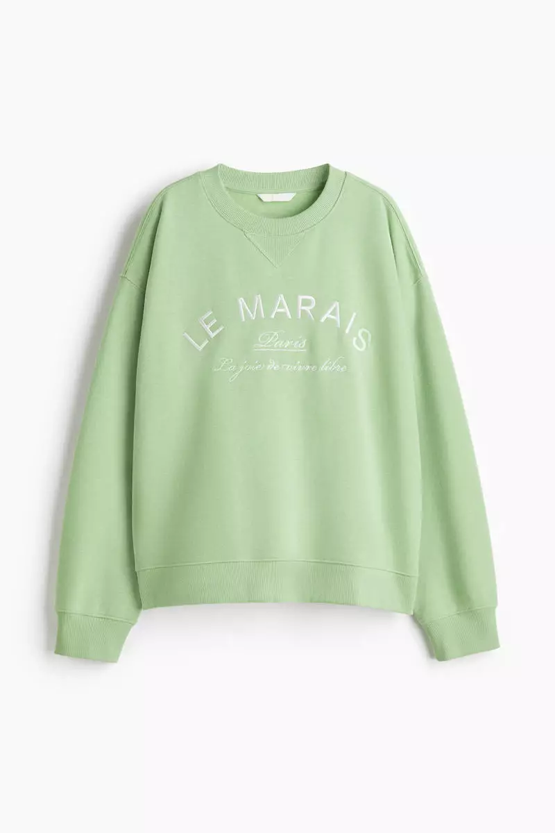Text-motif sweatshirt