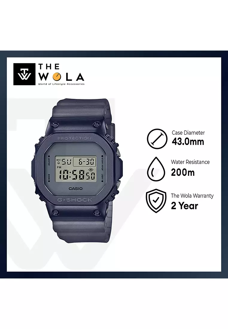 G shock g steel blue best sale