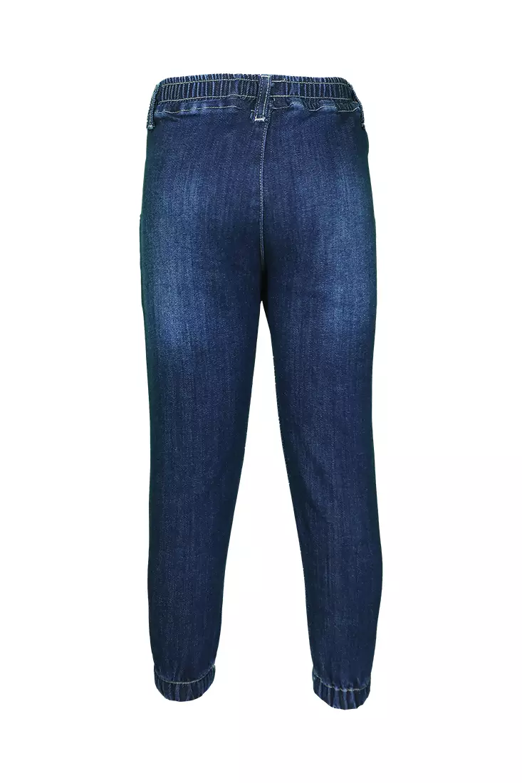 Qna Girl Mokamulk Celana Panjang Jeans Anak Navy