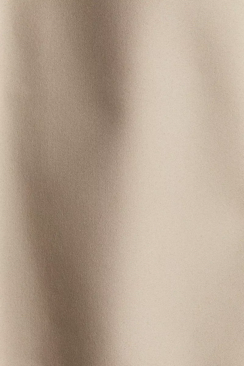 Flared crease-front trousers