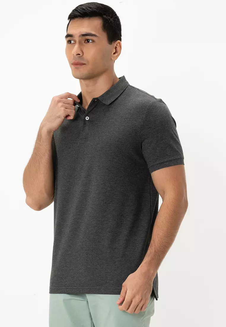 Buy Giordano Men's Cotton Lycra Short Sleeve Polo 01012018 Online