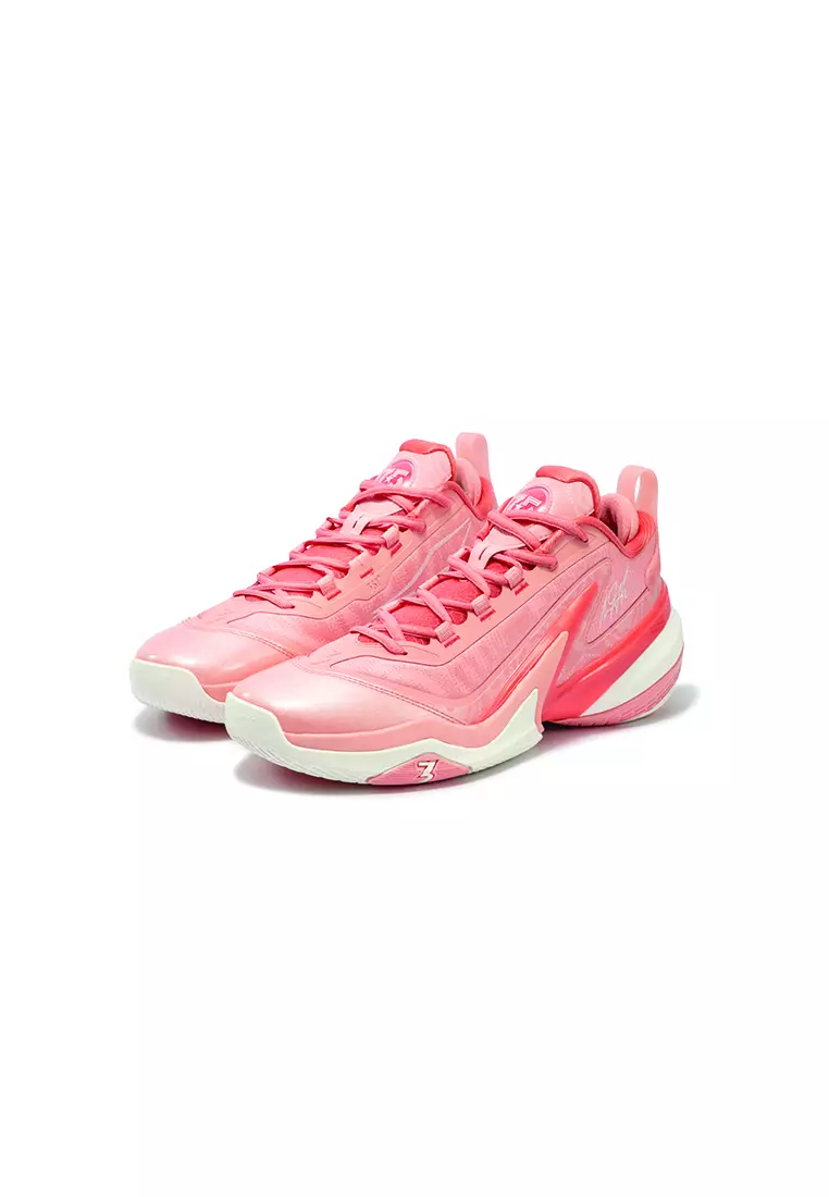 Aaron Gordon (AG V) Men's Signature Basketball Shoes in Bleached Coral/Grapefruit Red (RMB)